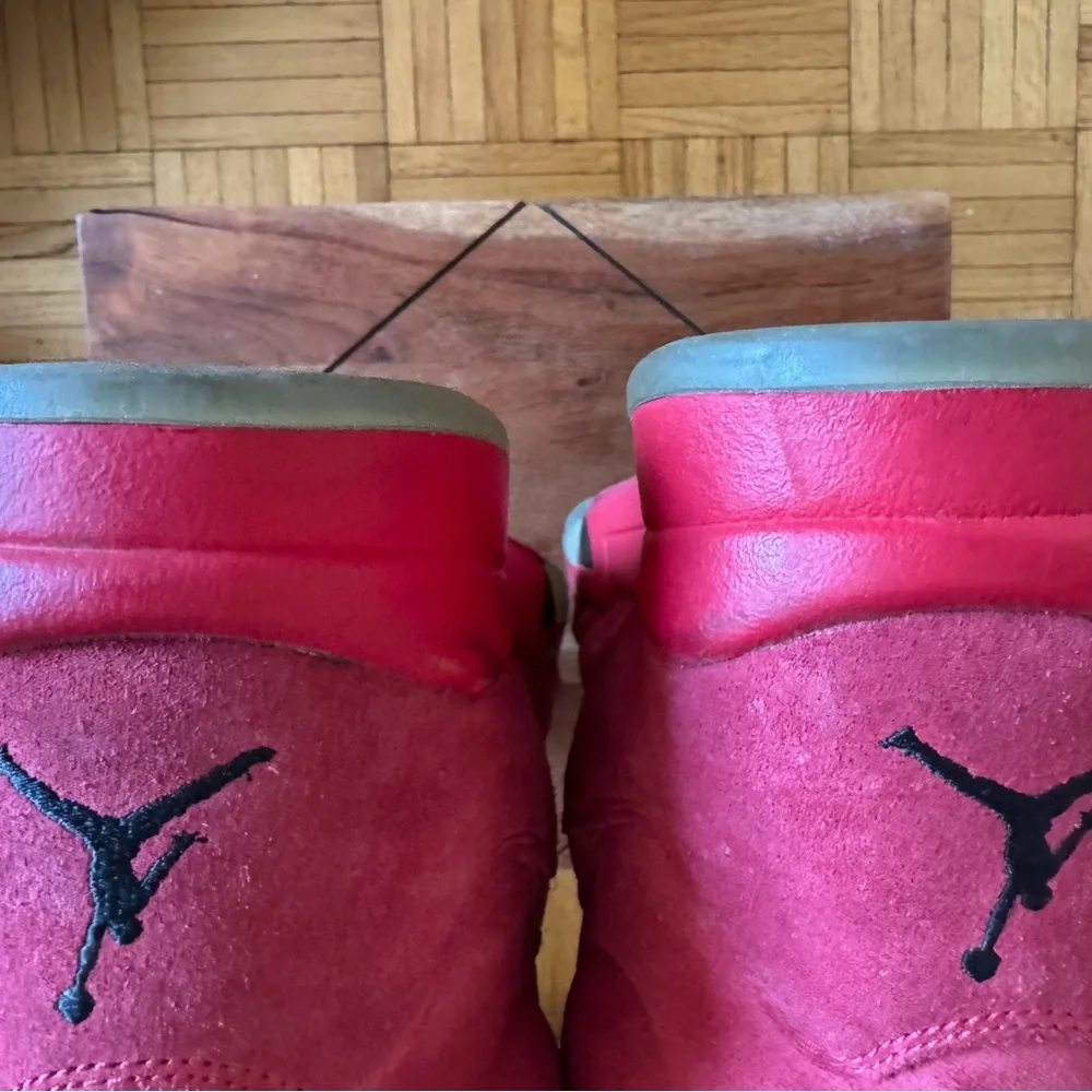 5’s Jordan Red Suede Men’s 13 - Picture 11 of 15